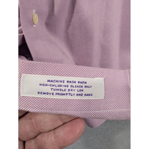 Brooks Brothers Shirt Mens Extra Large 16.5 35 Non Iron Dress Classic Fit - Picture 8 of 8